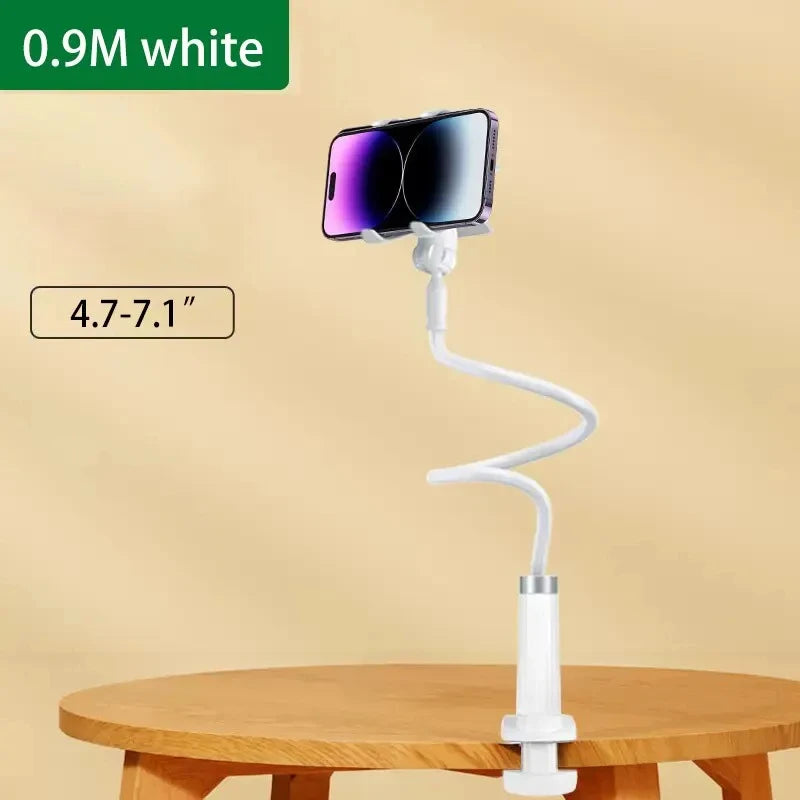 Univerzális, állítható mobil telefon állvány kényelmes fekvés közbeni telefonhasználathoz