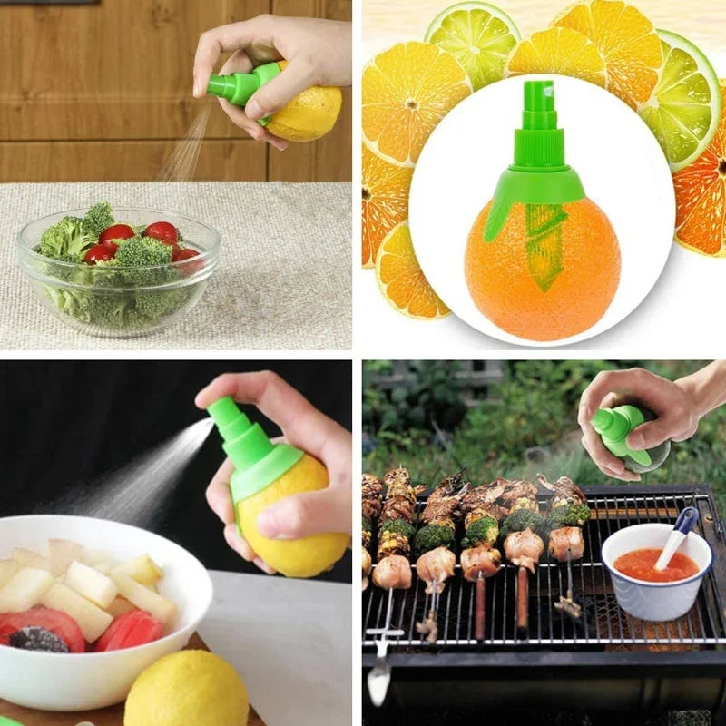 Video - Kézi Citrusfacsaró / Permetező – Frissítő Salátaízekhez és Konyhai Használatra