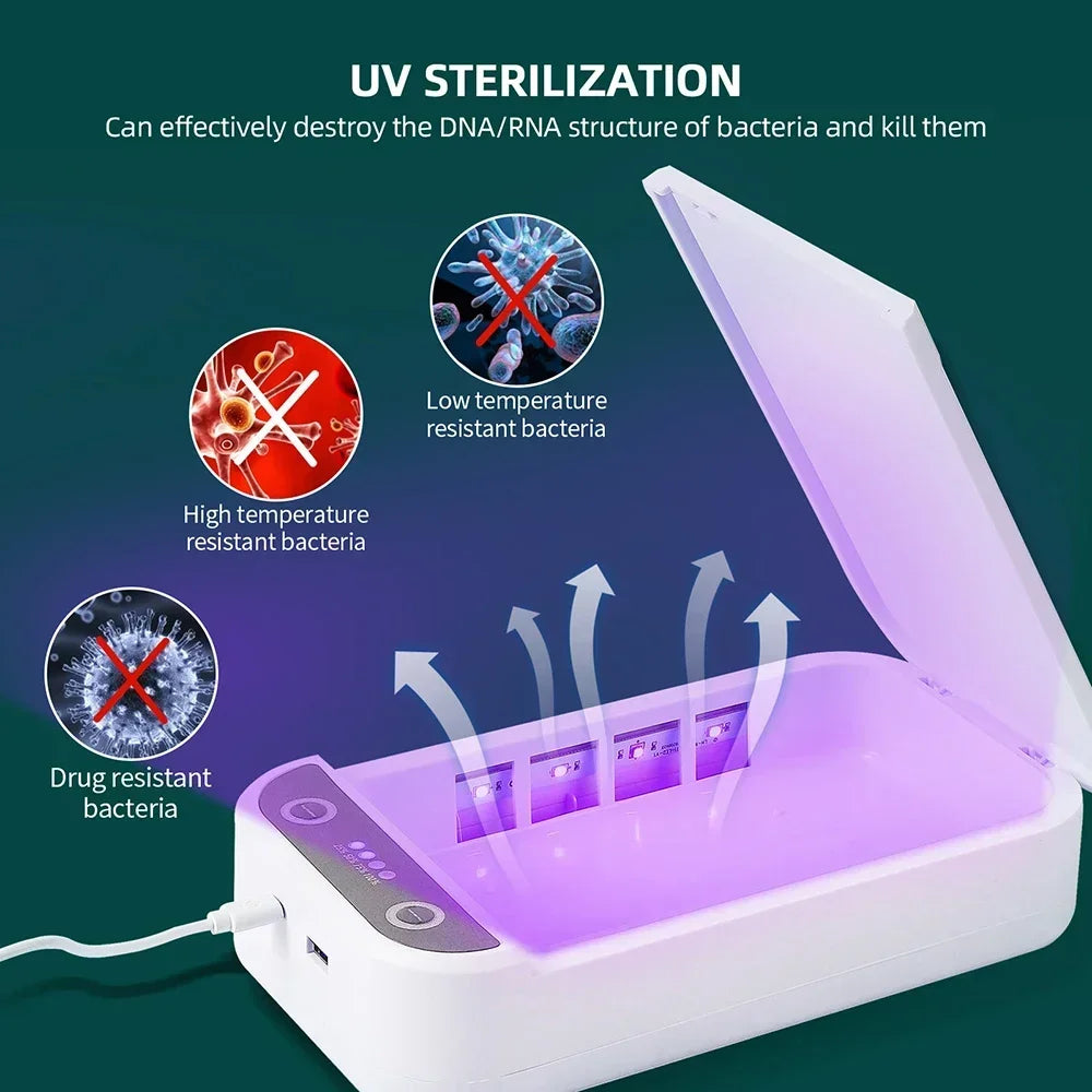 UV lámpás multifunkciós sterilizáló eszköz aroma terpápiával