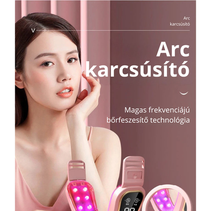 LED Photon Terápiás Arcformáló Vibrációs Masszírozó