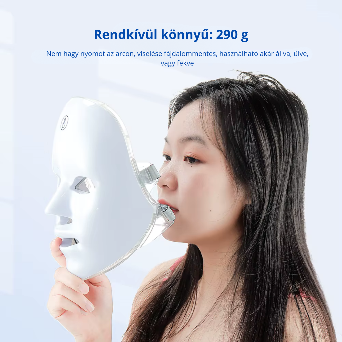 LED Arc-, és Nyakmaszk – Bőrfeszesítő, Ránctalanító készülék