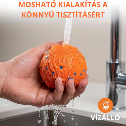 Interaktív, harapásálló automata mozgó kutyalabda