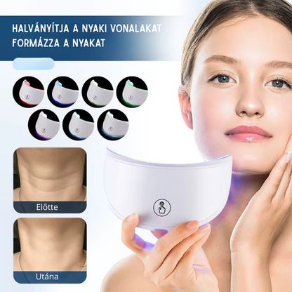 LED Arc-, és Nyakmaszk – Bőrfeszesítő, Ránctalanító készülék