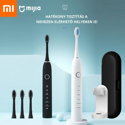 Xiaomi MIjia elektromos fogkefe IPX7 vízállósággal, ultraszonikus fogfehérítéssel, 6 féle időzített működési móddal
