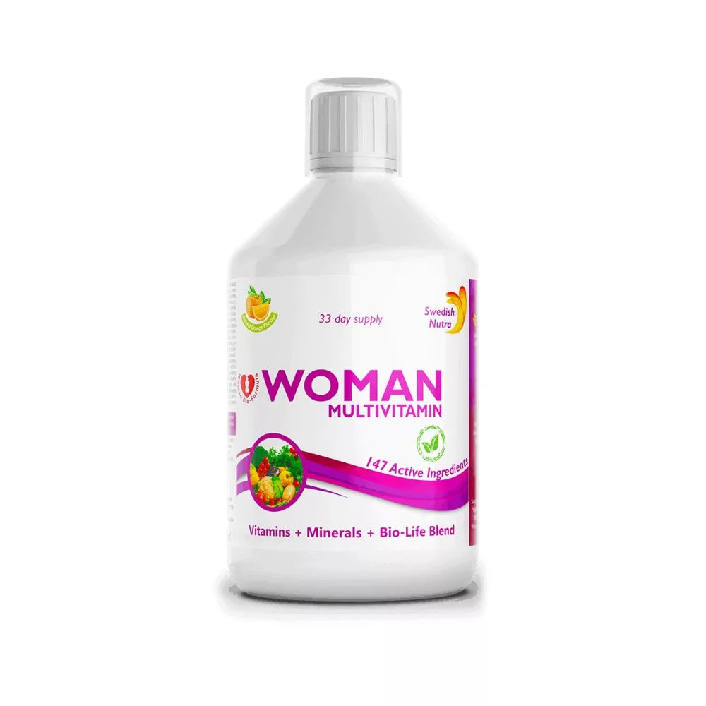 Swedish Nutra Woman folyékony multivitamin nőknek 500ml