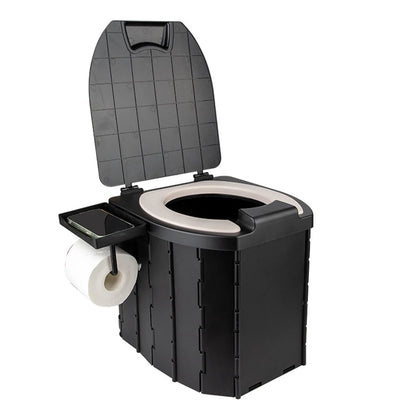 Összecsukható mobil wc utazásokhoz, kempingezéshez