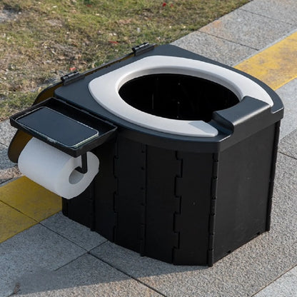 Összecsukható mobil wc utazásokhoz, kempingezéshez