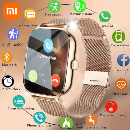 Xiaomi sport-fitness okosóra Bluetooth-os híváskezeléssel Android és IOS kompatibilitással