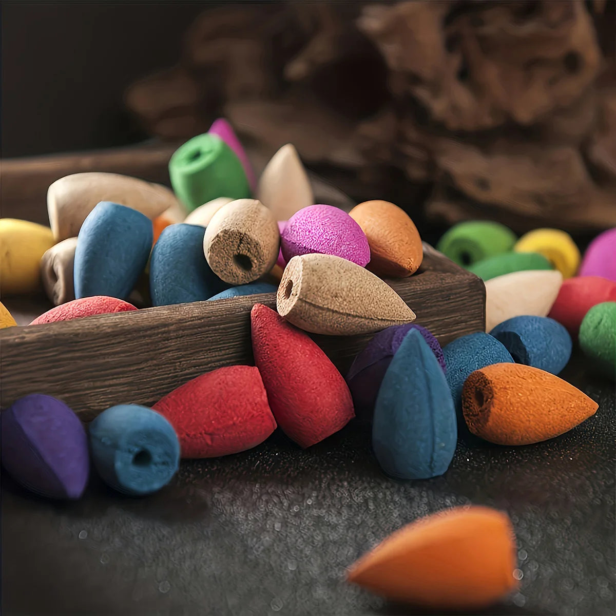 Visszaáramló füstölőtartó +60 füstölővel