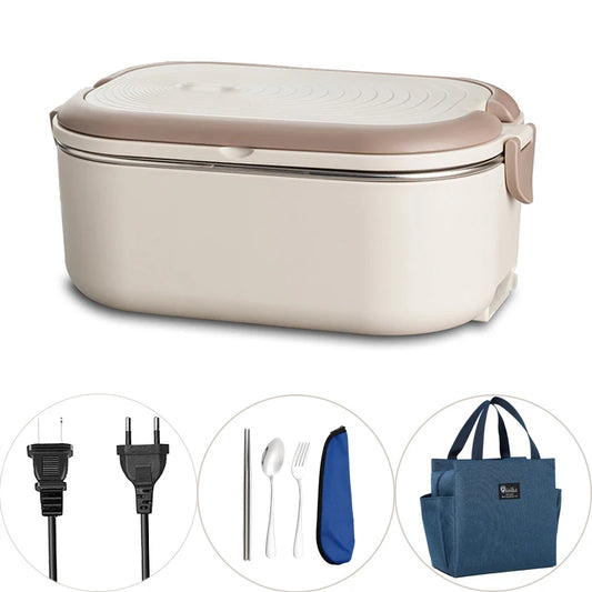 Elektromos  ételhordó melegítő funkcióval