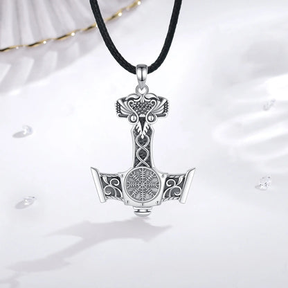 Thor kalapácsa (Mjölnir) ezüst medál 925 Sterling ezüstből