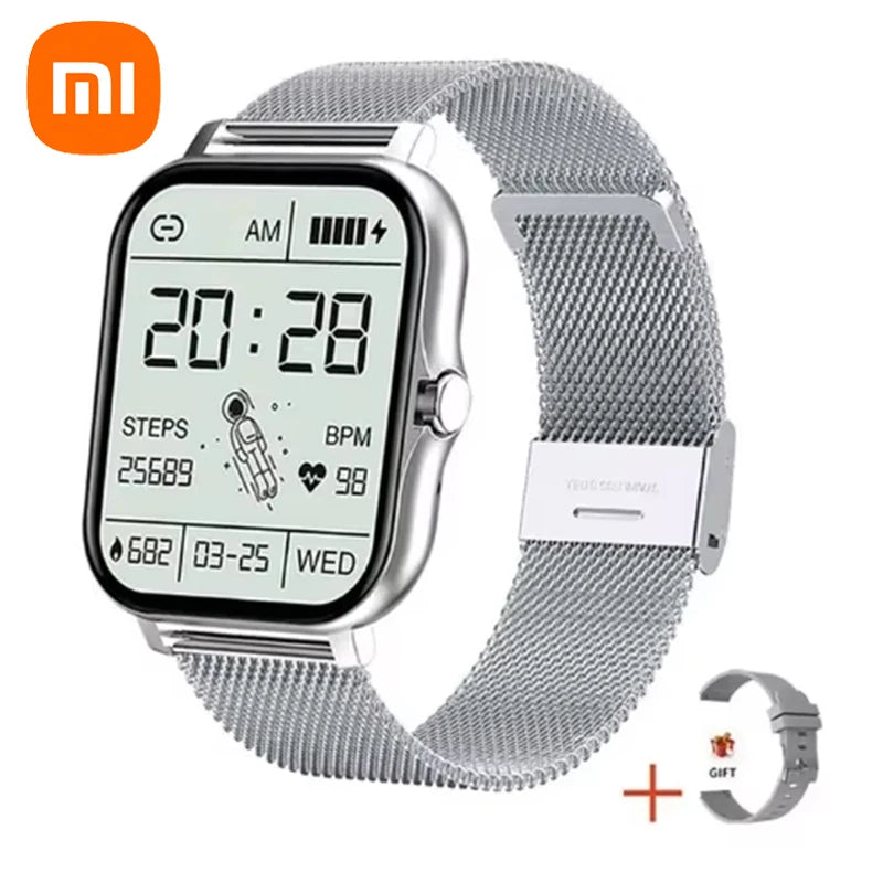 Xiaomi sport-fitness okosóra Bluetooth-os híváskezeléssel Android és IOS kompatibilitással