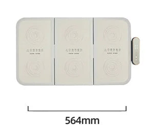 Összehajtható elektromos étel melegítő, melegen tartó asztali eszköz multifunciós melegítéssel