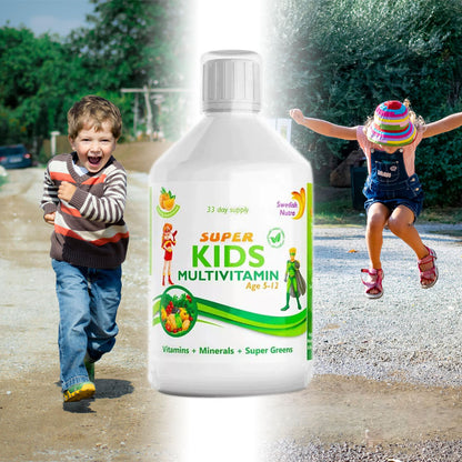 Swedish Nutra Super Kids folyékony multivitamin gyerekeknek 500ml